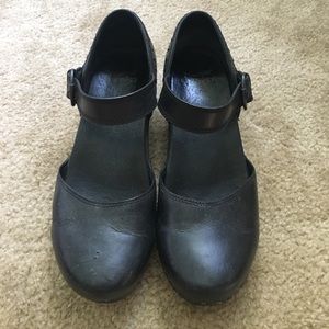 Dansko Black Mary Janes 39